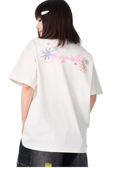 AFGK FIreworks Embroidery Tee
