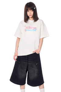 AFGK FIreworks Embroidery Tee