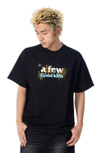 AFGK FIreworks Embroidery Tee