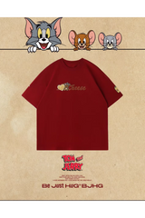 BJHG x Tom & Jerry Love Cheese Sticker Tee