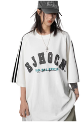 BJHG Double Strip Jersey Tee
