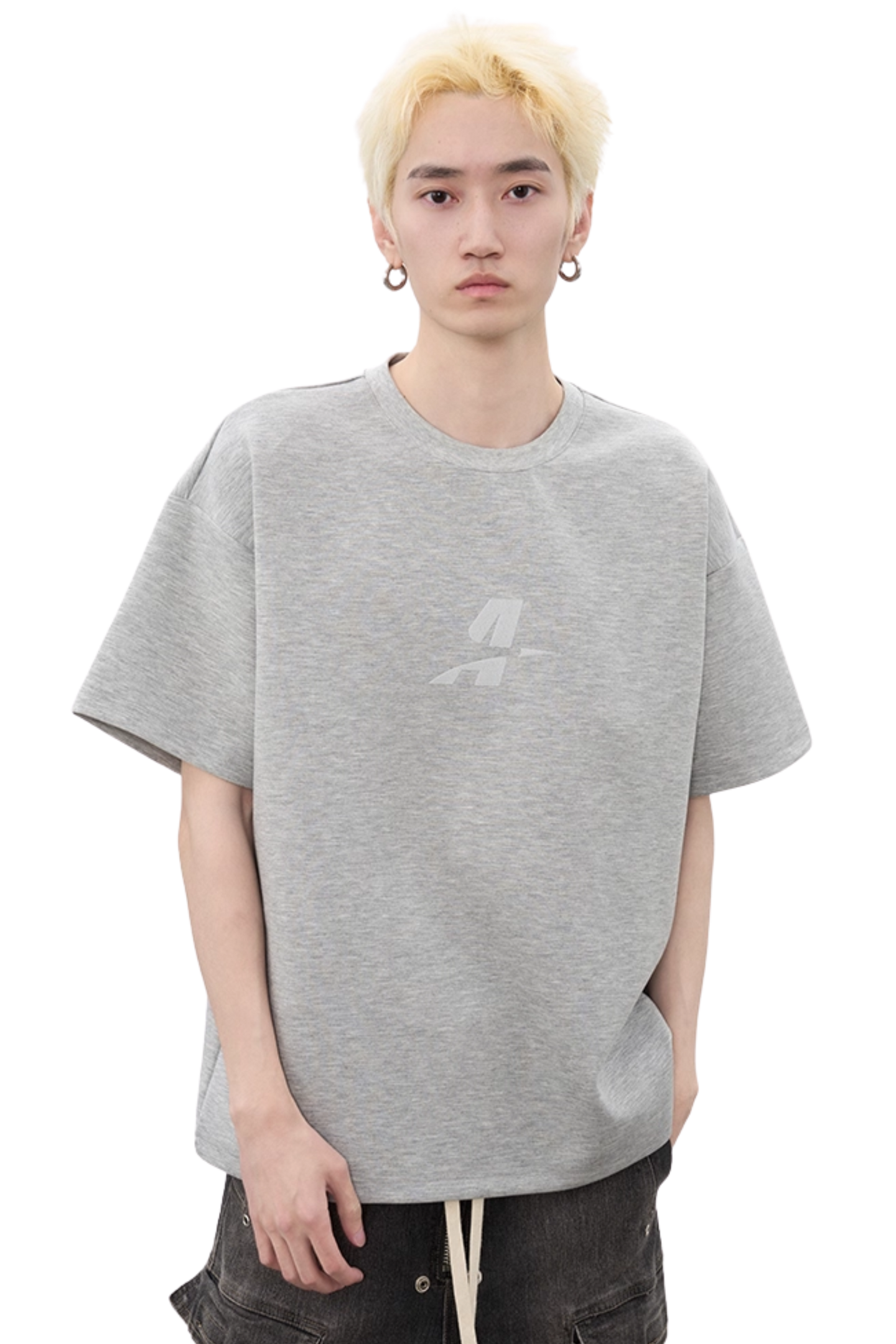 AFGK Letter A Embroidery Breathable Tee