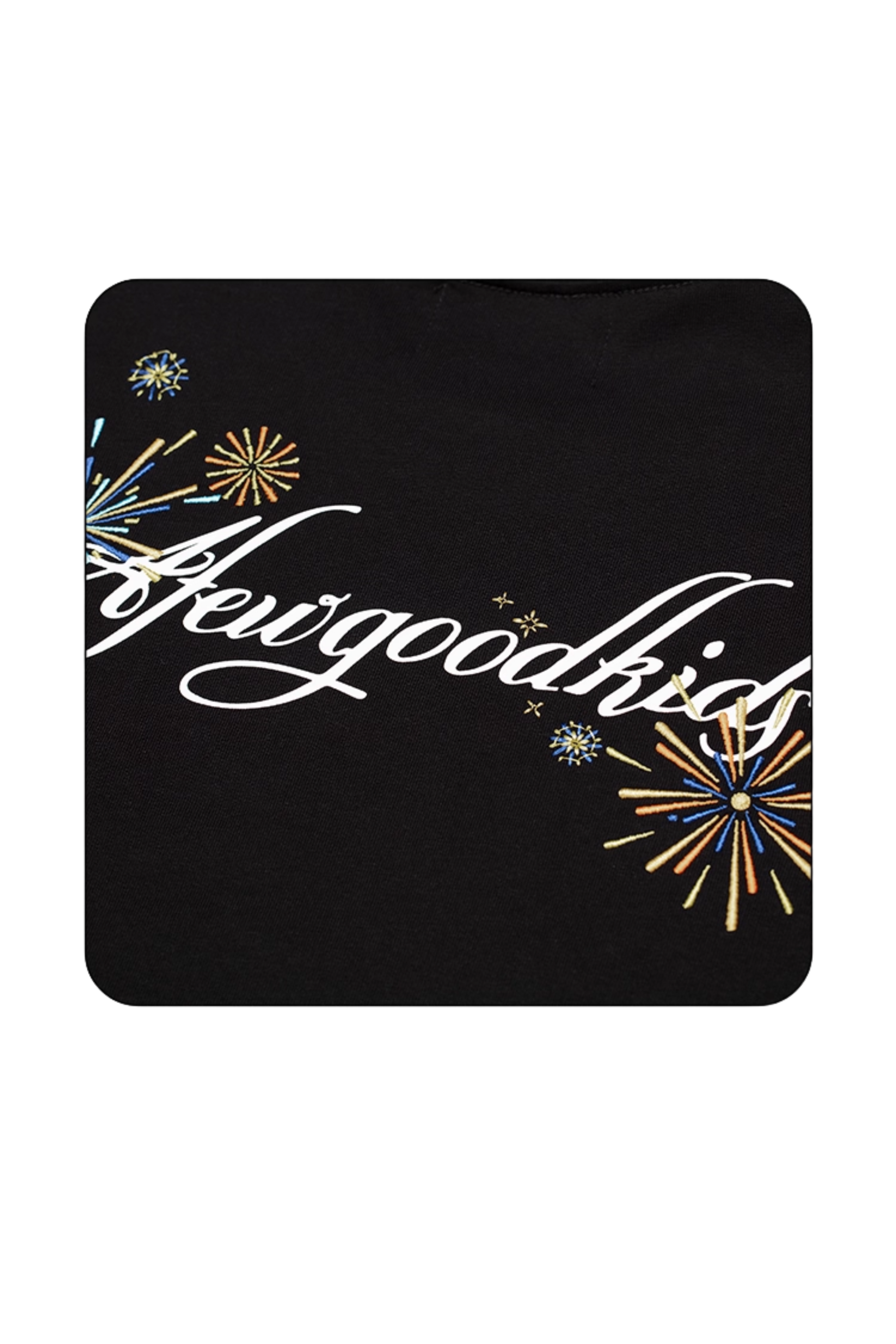 AFGK FIreworks Embroidery Tee