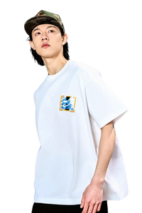 AFGK Shredded Embroidery Tee