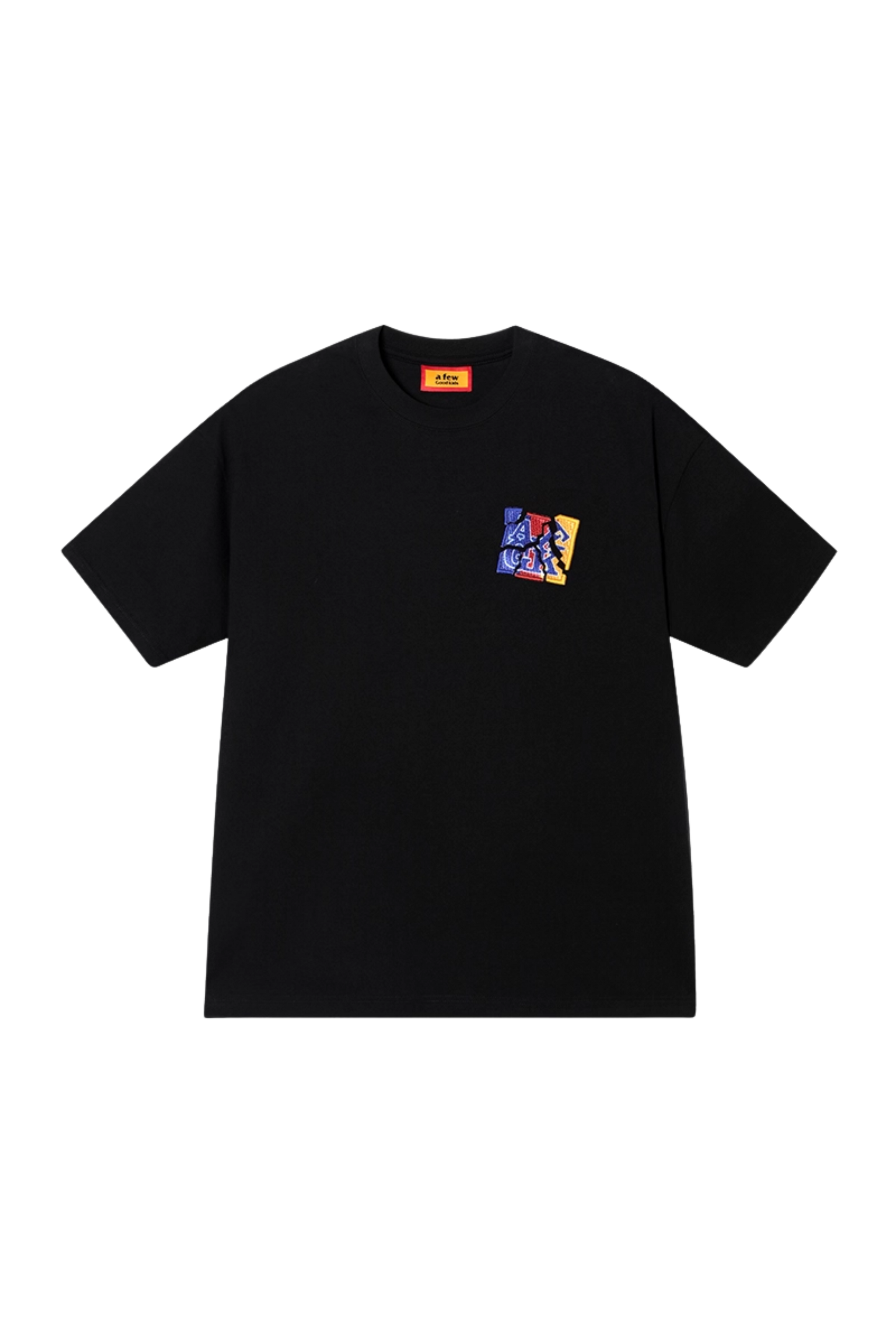 AFGK Shredded Embroidery Tee