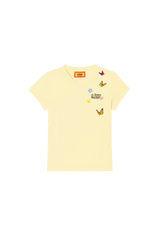 AFGK Surrounding Butterfly Embroidery Tee