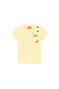 AFGK Surrounding Butterfly Embroidery Tee