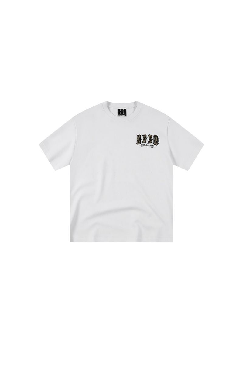 MEDM Jelly Air Cotton Double-Layer Leather Small Four-Character Short Sleeve
