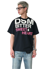 IDontSmoke SweetHeart Letter Printed Tee (Sorona Material)