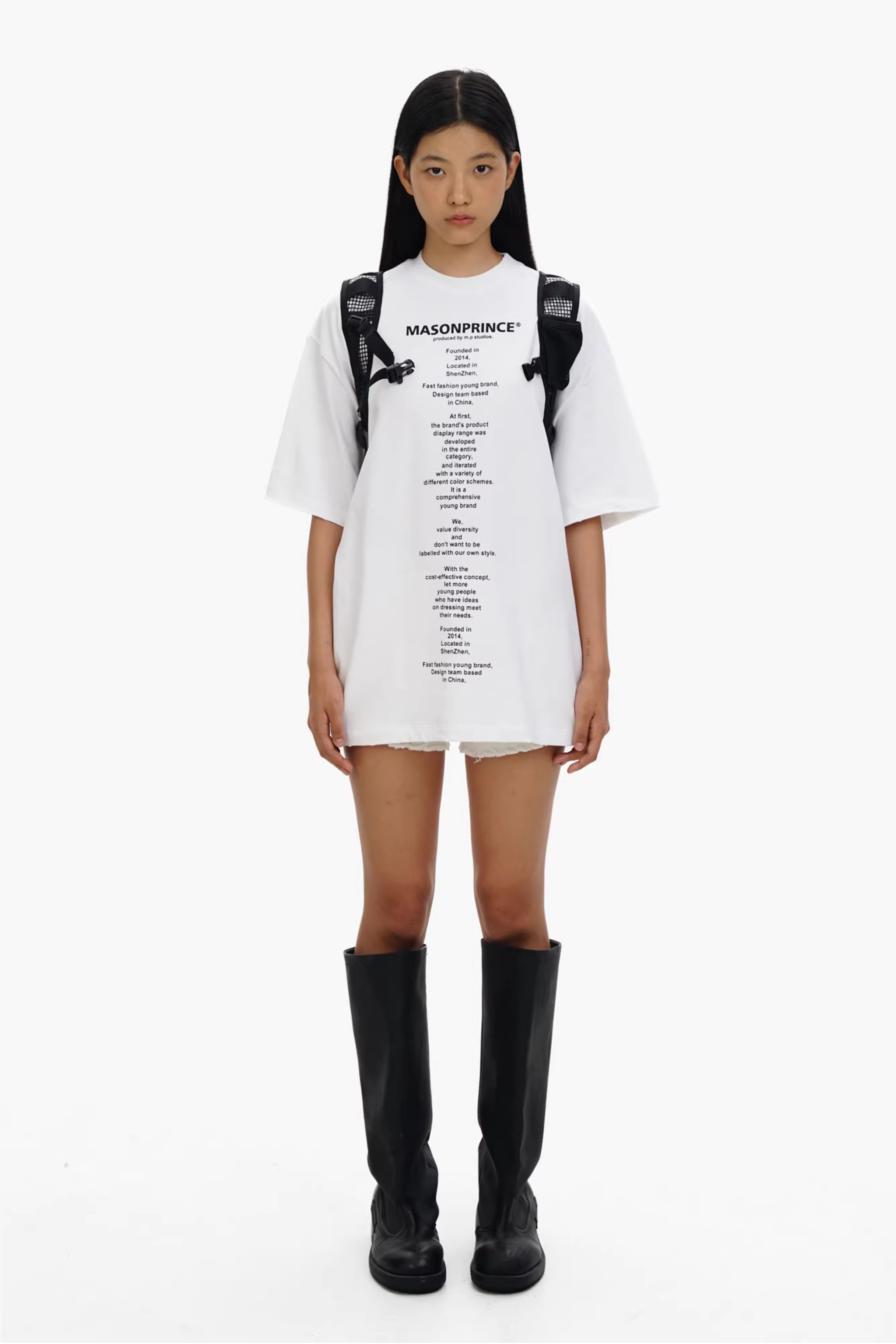 Masonprince Script Tee