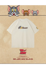 BJHG x Tom & Jerry Love Cheese Sticker Tee
