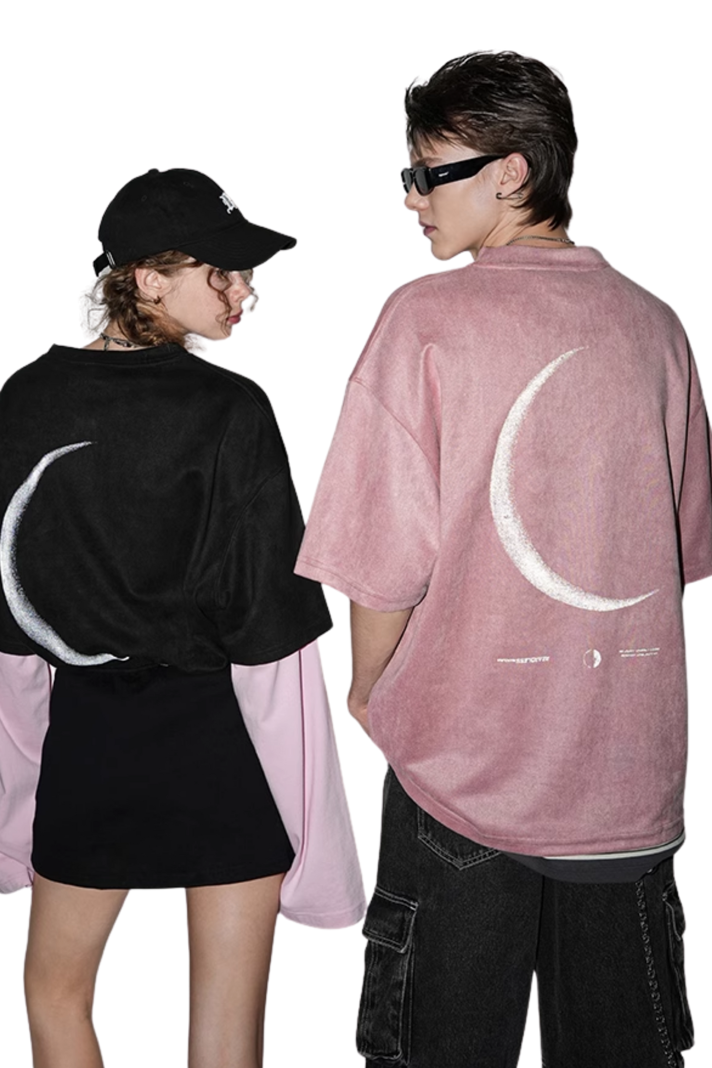 BJHG 3M Reflective Crescent Moon Tee