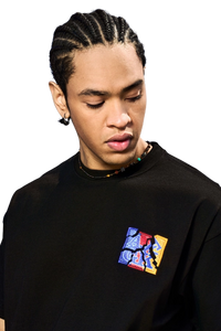 AFGK Shredded Embroidery Tee