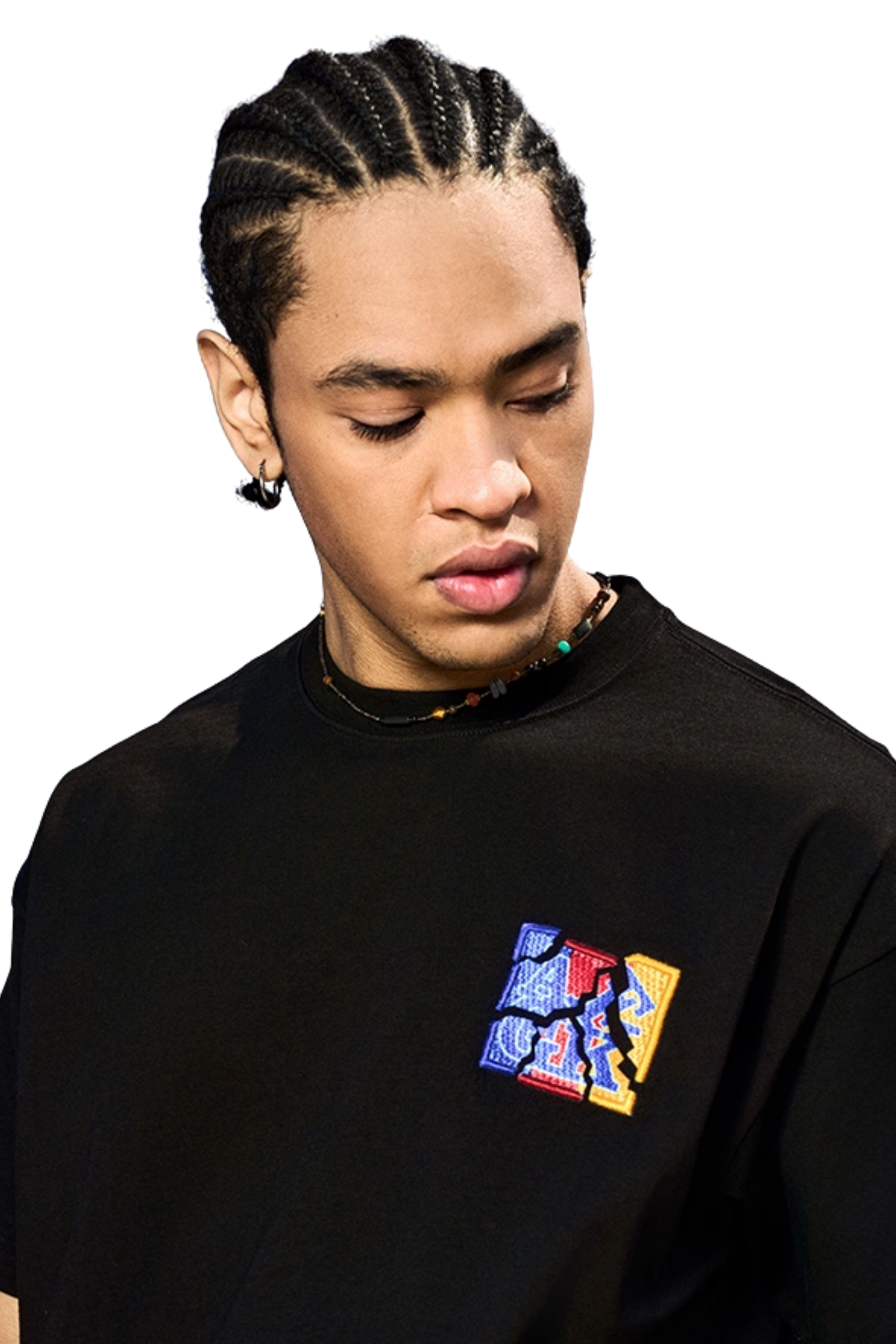 AFGK Shredded Embroidery Tee