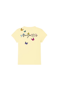AFGK Surrounding Butterfly Embroidery Tee