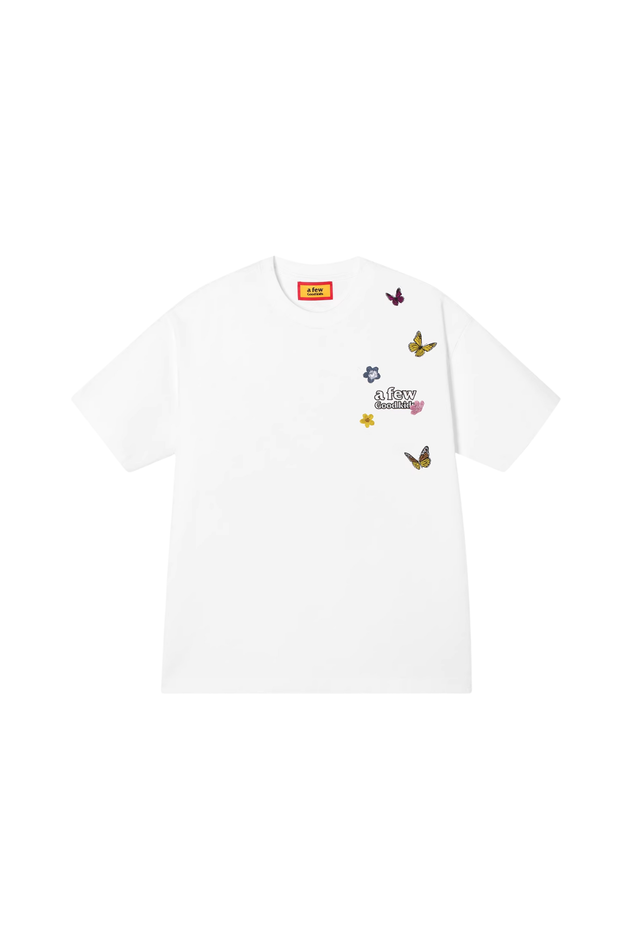 AFGK Surrounding Butterfly Embroidery Tee