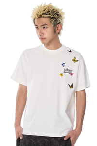 AFGK Surrounding Butterfly Embroidery Tee