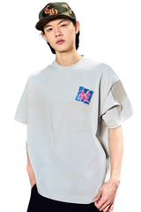 AFGK Shredded Embroidery Tee
