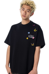 AFGK Surrounding Butterfly Embroidery Tee