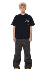 AFGK Surrounding Butterfly Embroidery Tee