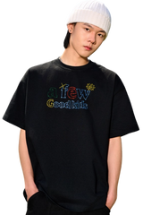 AFGK Colourful Rhinestone Ring Logo Tee