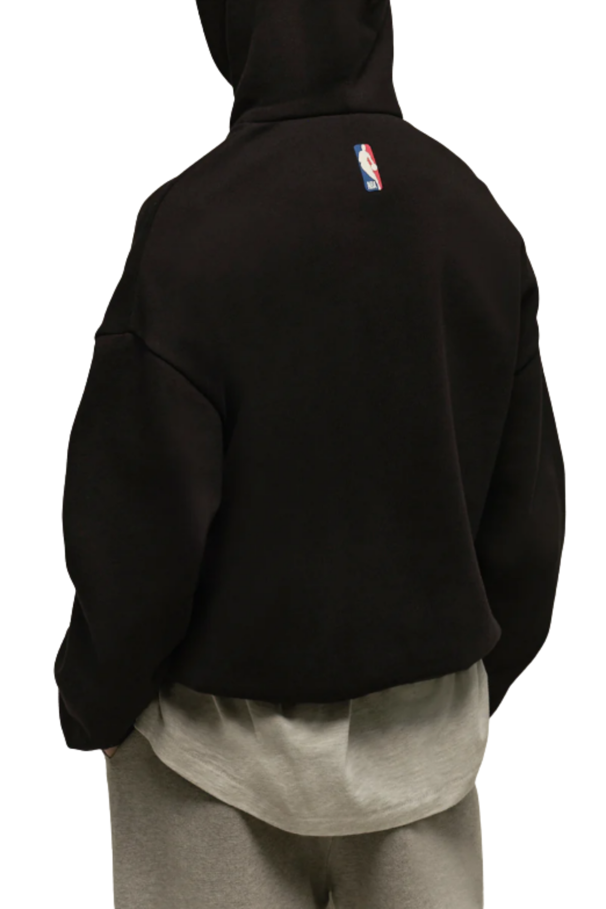 NBA x Essentials Fear Of God Hoodie BLACK GREY