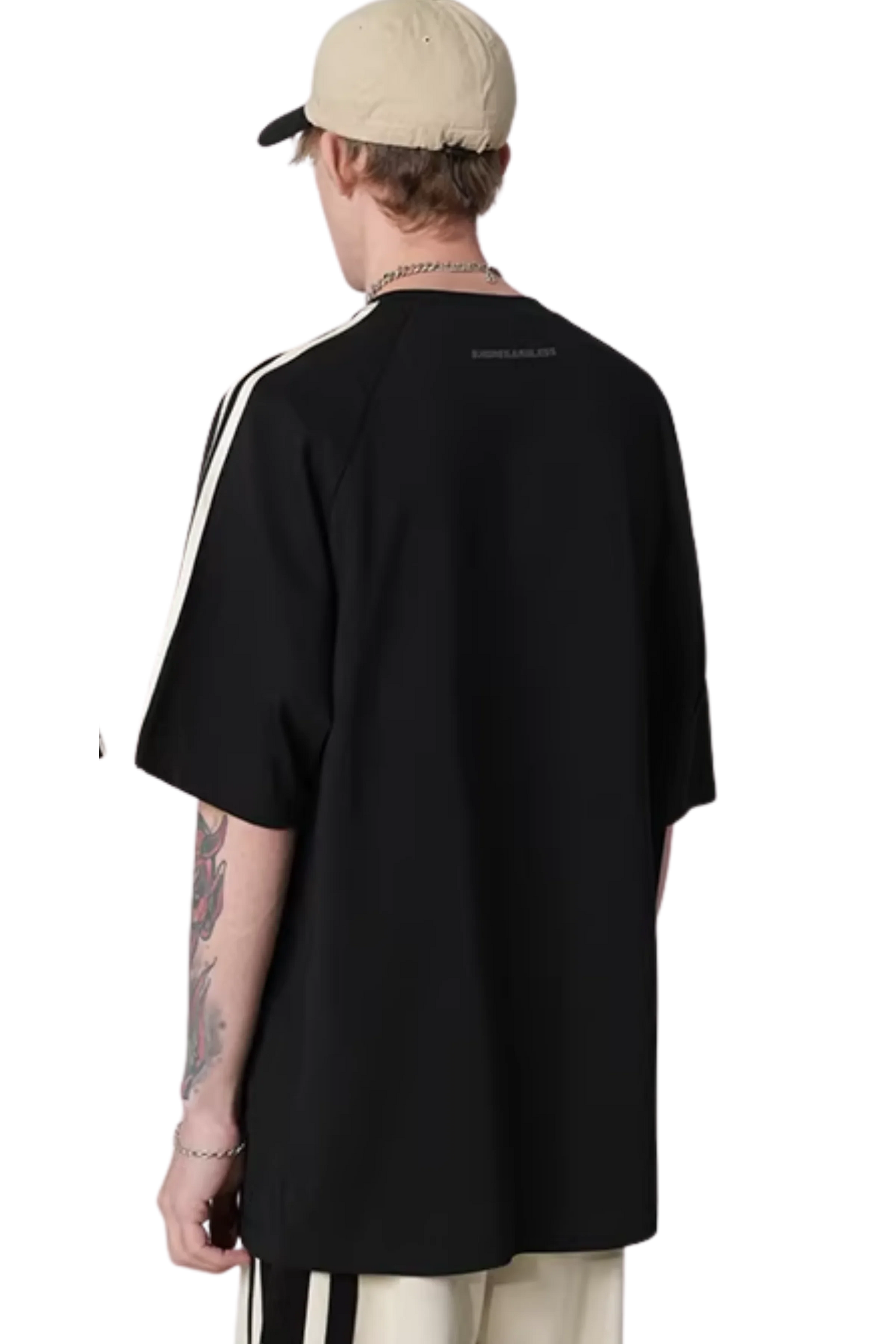 BJHG Double Strip Jersey Tee