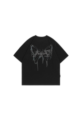 BJHG 3M Reflective Butterfly Embroidery Tee