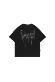 BJHG 3M Reflective Butterfly Embroidery Tee