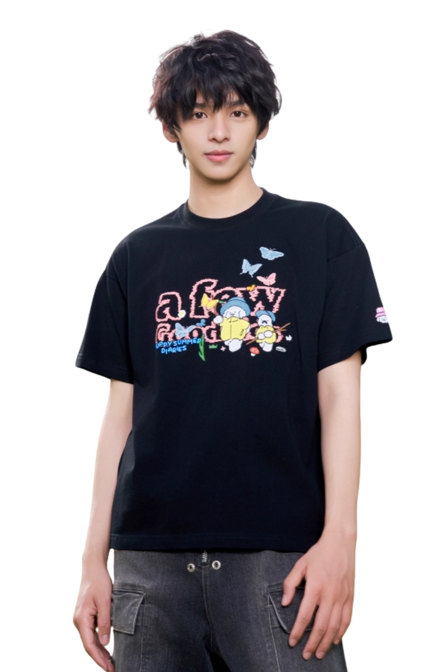 AFGK x Tombania Crayon Puppy Tee