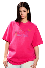 AFGK Colourful Rhinestone Ring Logo Tee