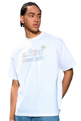AFGK Colourful Rhinestone Ring Logo Tee