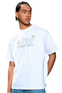 AFGK Colourful Rhinestone Ring Logo Tee