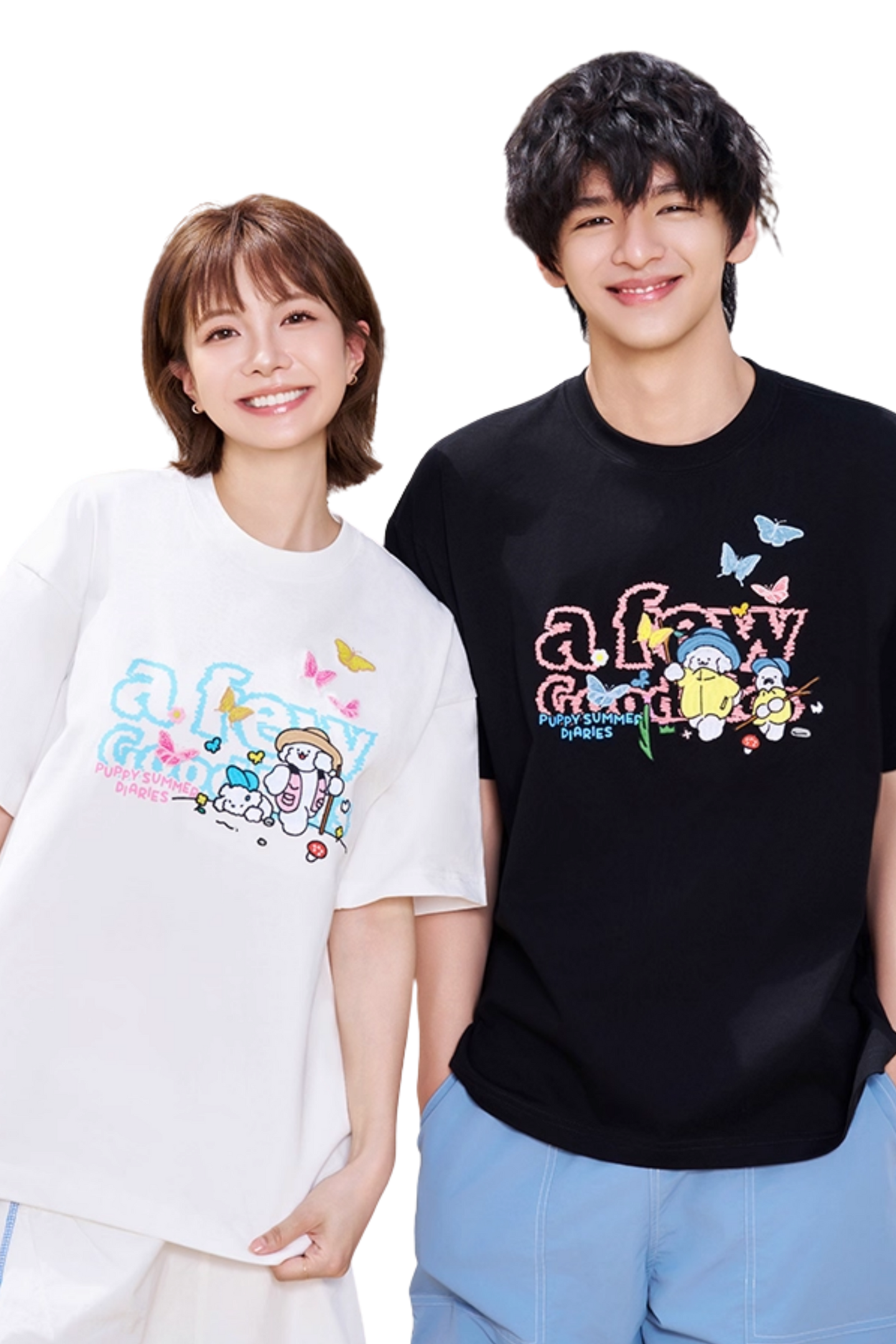 AFGK x Tombania Crayon Puppy Tee