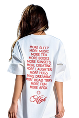 AFGK Script Slogan Tee