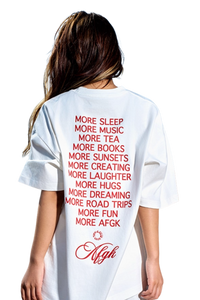 AFGK Script Slogan Tee
