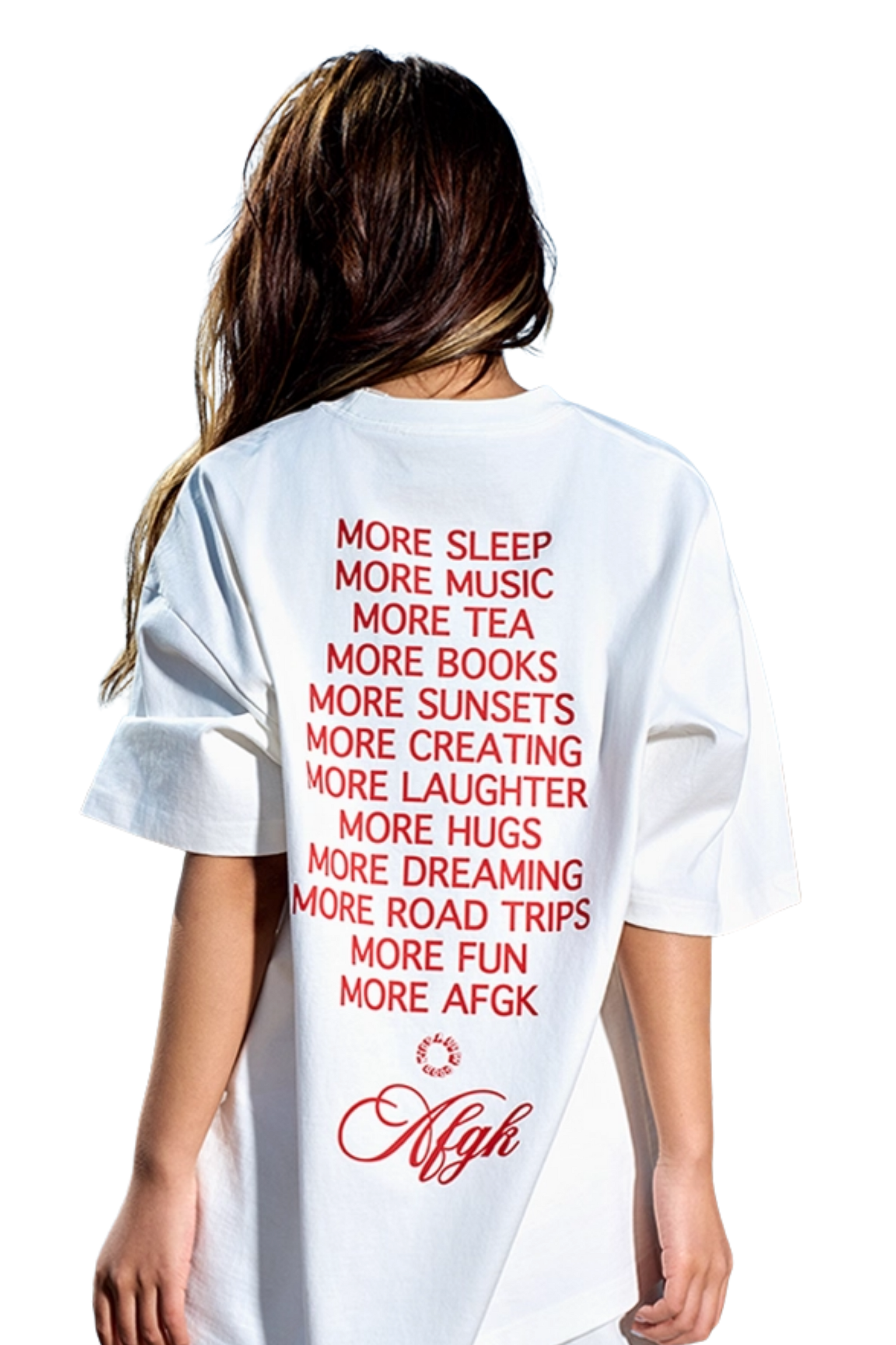 AFGK Script Slogan Tee