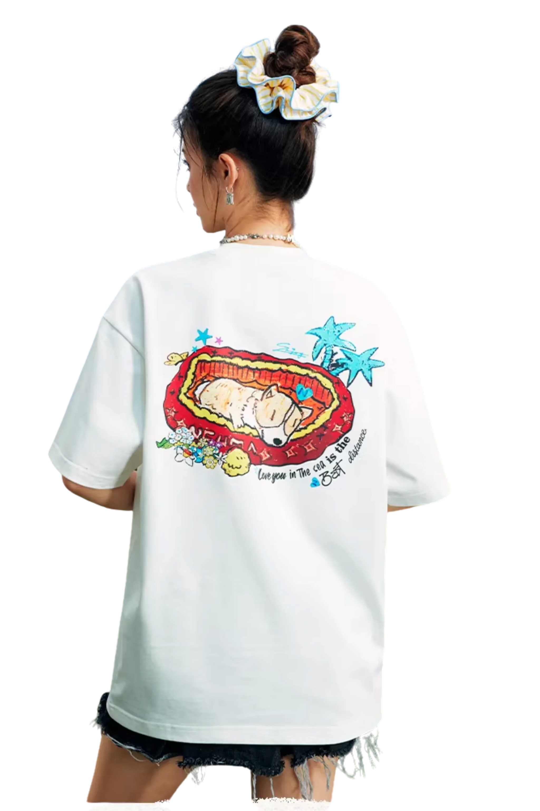 MEDM x NEWMASUS Puppy Tee