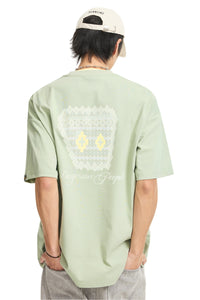 Dangerouspeople DSP Ethnic Diamond Small‑D Sorona T‑Shirt