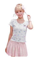 MEDM x Sanrio Sweet Knit Women's Tee