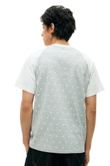 MEDM All Over Star Heart Print Couple Tee