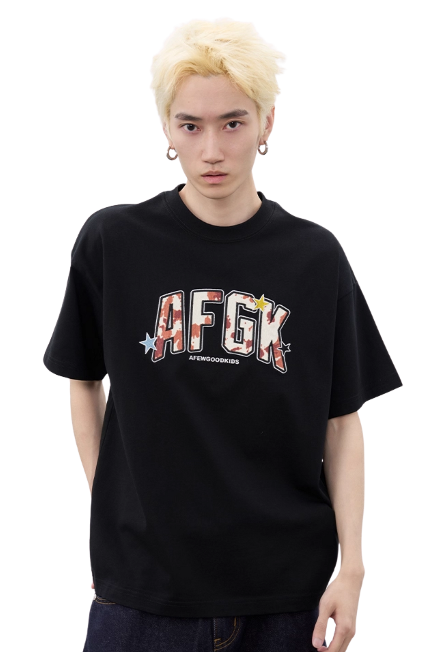 AFGK Cow Texture Patch Tee