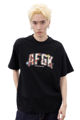 AFGK Cow Texture Patch Tee