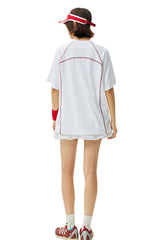 MEDM Contrast Curve Henley Neck Quick Dry Tee
