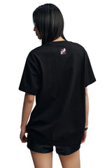 MEDM Star Patch Print Cotton Couple Tee