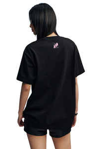 MEDM Star Patch Print Cotton Couple Tee