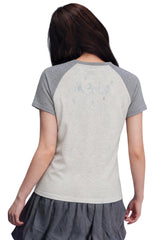 MEDM x Iria Mailbox Guardian Dog Print Women Raglan Tee