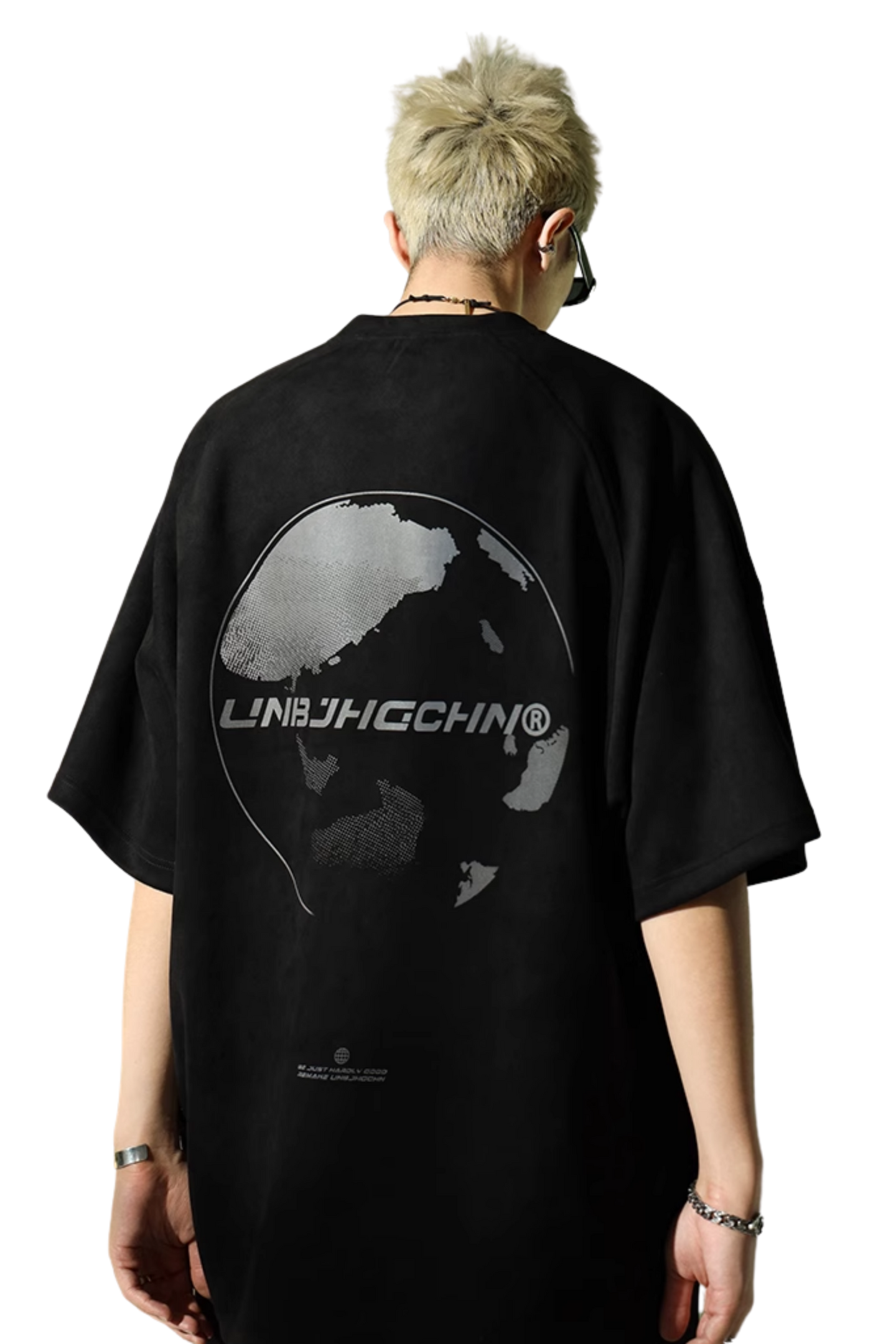 BJHG 3M Reflective World Globe Tee