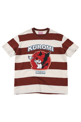 MEDM x Sanrio Kuromi Striped Graphic Tee