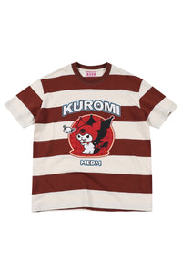 MEDM x Sanrio Kuromi Striped Graphic Tee